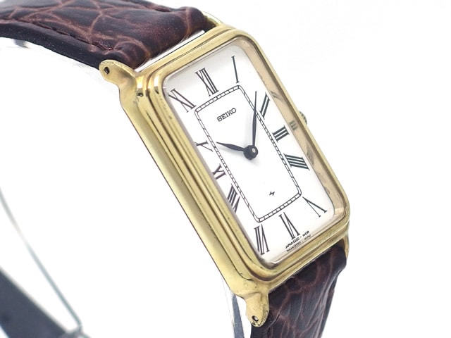 セイコー シャリオ 2220-3460 角型 GP 手巻 OH済 昭和50年製
