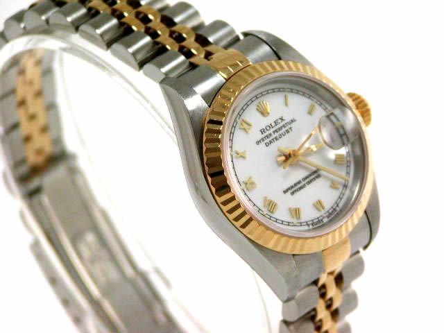 ロレックス デイトジャスト レディス 18K/SSコンビ Ref.69173 USED
