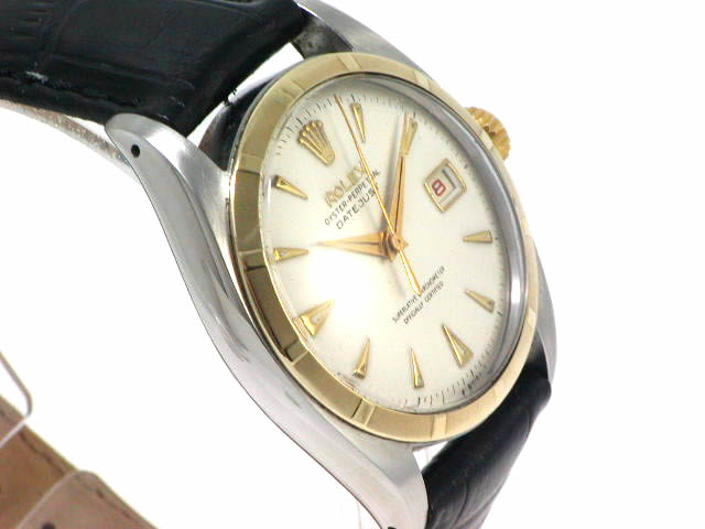 ロレックス バブルバック 赤デイト Ref.6105 自動巻 OH済 1950年代　