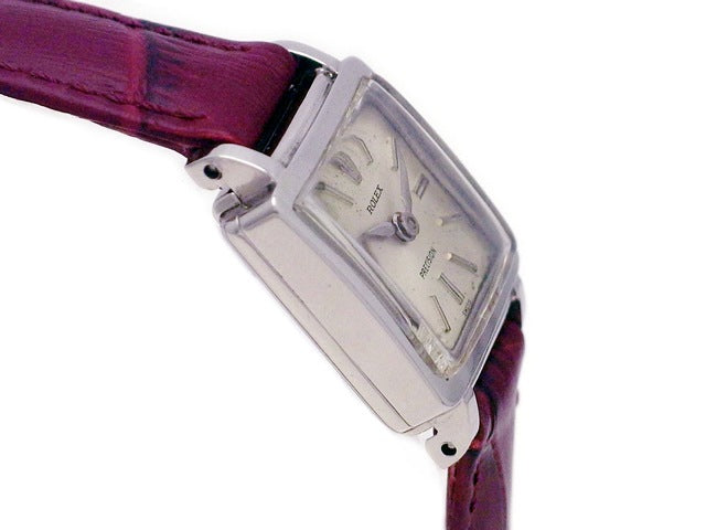 ロレックス プレシジョン スクエアケース レディース 手巻 OH済 1959年製