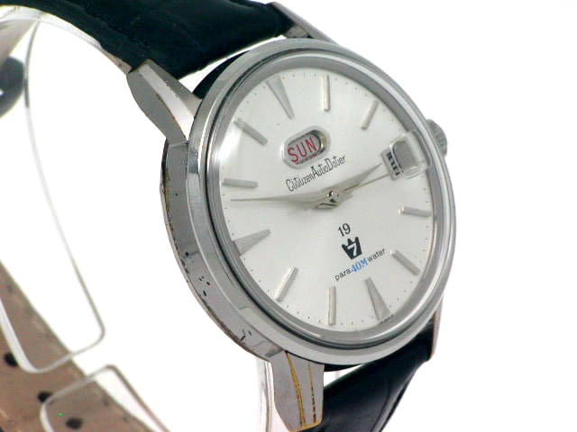 シチズン オートデータ セブン 自動巻 OH済 昭和39年 – WATCH COLLE