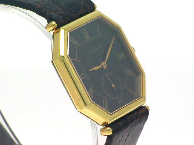 ロンジン オクタゴン 手巻き OH済み 1970年代