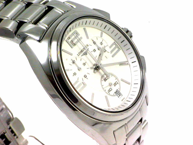 ロンジン ルンゴマーレ クロノグラフ L36334766 クオーツ USED　