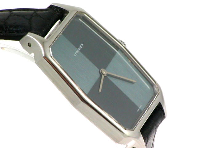 ロンジン トノー Cal.L847.3 手巻 青文字盤 1970年代