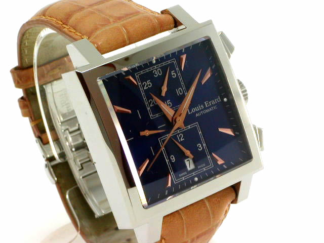 ルイ・エラール カレ クロノグラフ Ref.77502 AA05 USED
