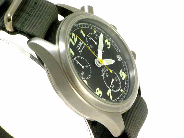 ゼノ ファントム クロノグラフ ZPM002 クオーツ USED　