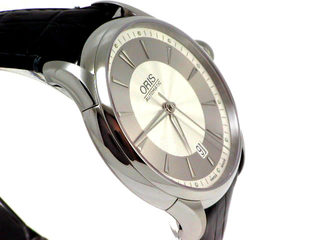 オリス アートリエ・デイト 40mm 自動巻 733 7591 40 51D USED　