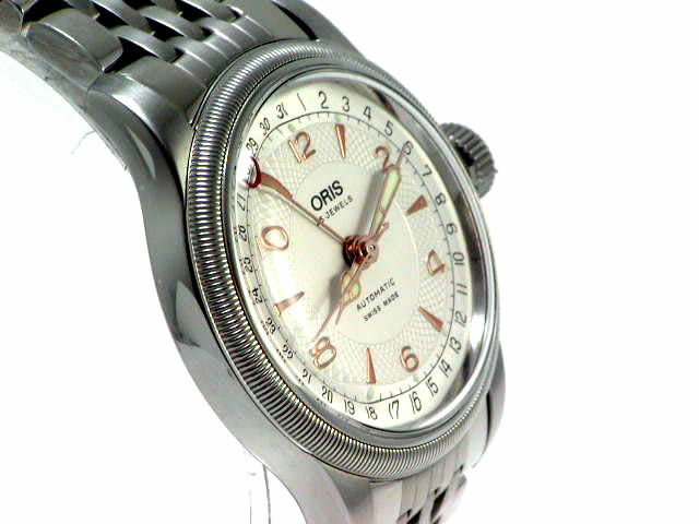 オリス ビッグクラウン ポインターデイト 36mm 754 7551 4061M USED　