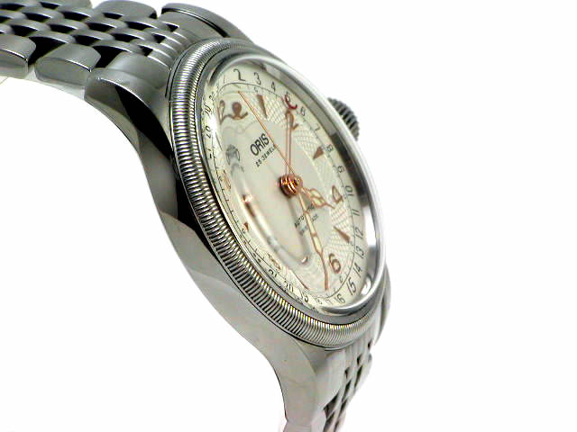 オリス ビッグクラウン ポインターデイト 754 7543 40 61M 40mm 自動巻 USED Oris