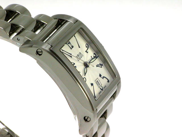 オリス マイルス レクタンギュラー レディス 561 7526 41 61M USED Oris