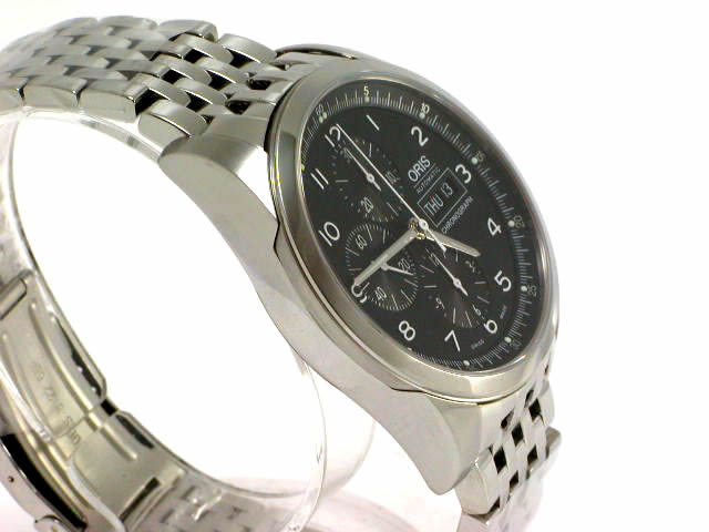 オリス クラシック XXL クロノグラフ 675 7515 40 64 M Oris