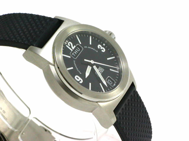 絶版 オリス ビッグクラウン BC3 径35mm ラバー ブルー 635 7501 41 65R