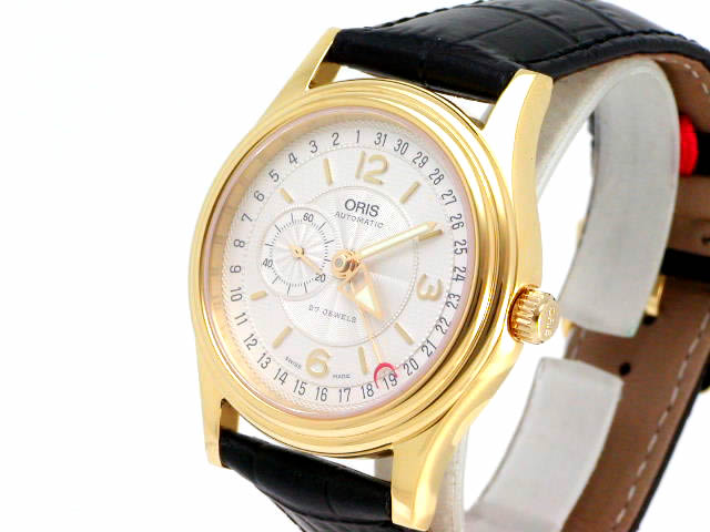 絶盤 オリス クラシック モダン GP 38mm 644 7476 45 61F