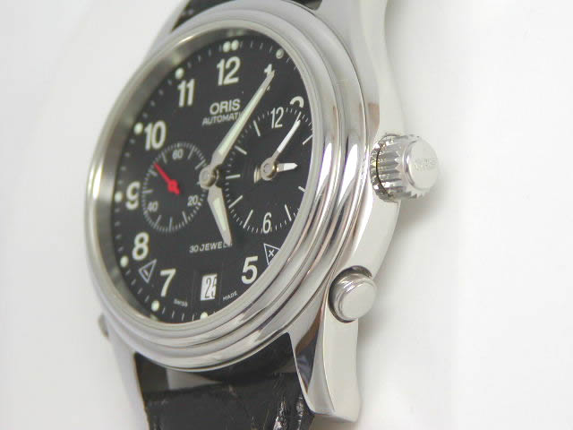 傷あり！オリス ワールドタイマー GMT 690 7485 USEDOris