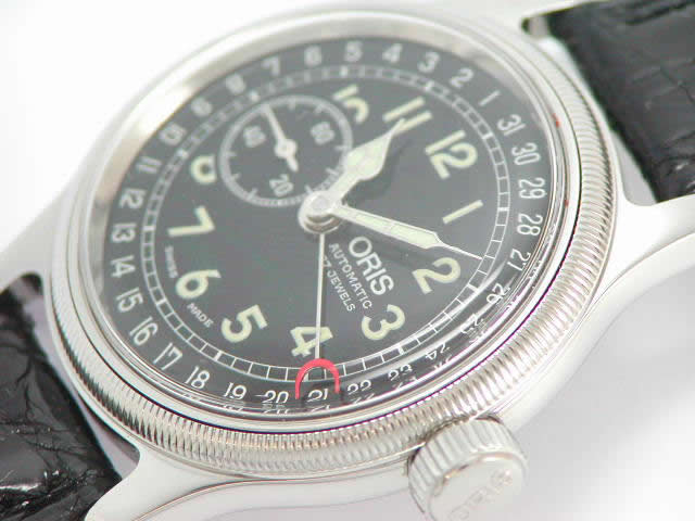 絶盤！オリス ビッグクラウン ポインターデイト 自動巻 スモールセコンド 7462Oris