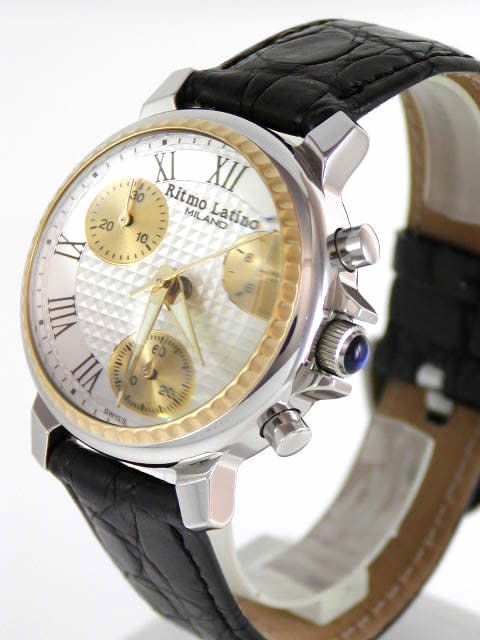 リトモ ラティーノ クラシコ クロノグラフ ラージ DCRL21GS-BK 　Ritmo latino