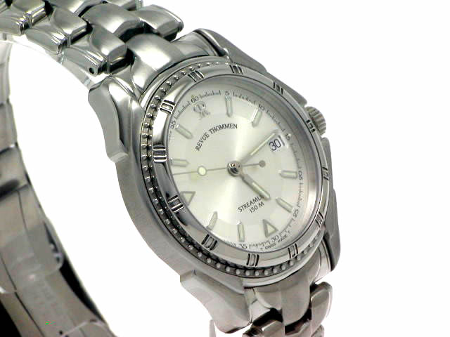 レビュートーメン ストリームライン 34mm 6910005SR/M クオーツ 未使用　