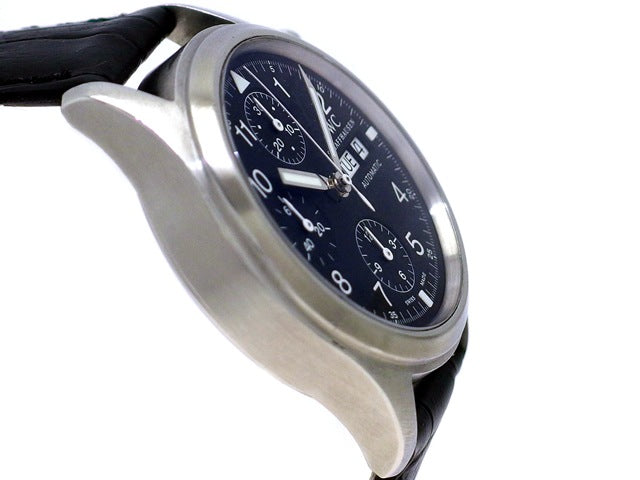 IWC フリーガー クロノグラフ 3706-003 25石自動巻 OH済 USED