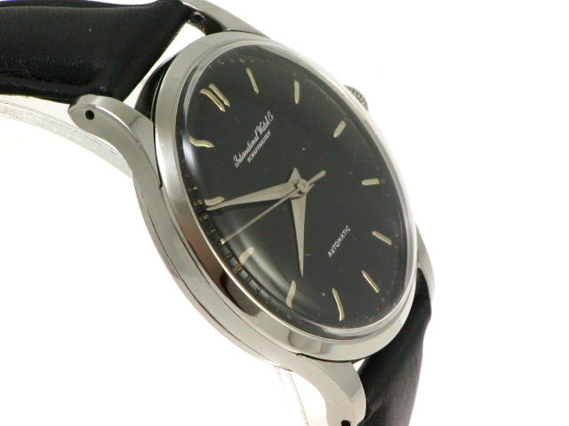 IWC キャリバー853 自動巻 黒リダンダイヤル 1960年頃　