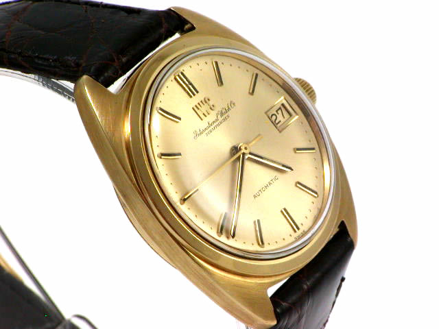 IWC 18KYG オートマチック Cal.8541B 1960年代　