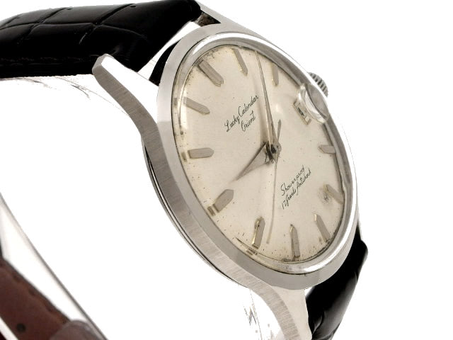 オリエント F91028 ラッキーカレンダー 手巻 OH済 1960年代