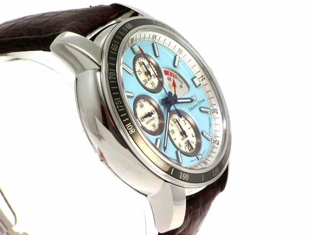 オリエントスター WZ0031DS クロノグラフ φ41.5mm 自動巻 USED　