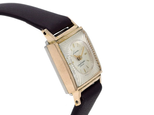 オリエント ルナ 角型ケース GF 21石手巻 OH済 1960年代