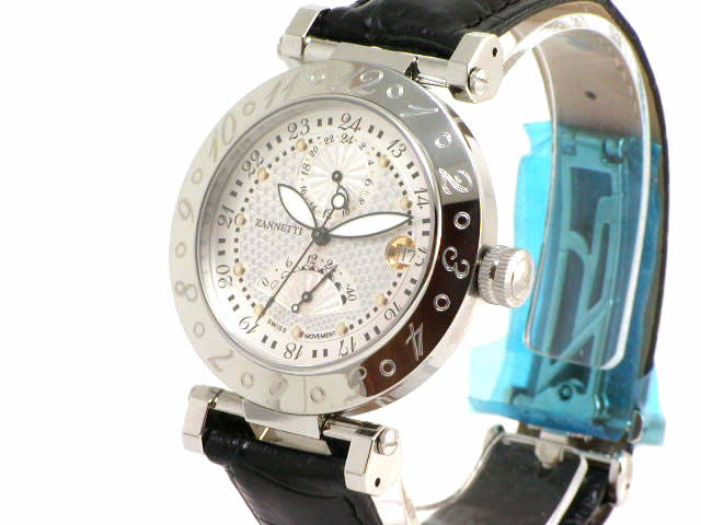 ザネッティ ペガサスコレクション　GMT パワーリザーブ 新品