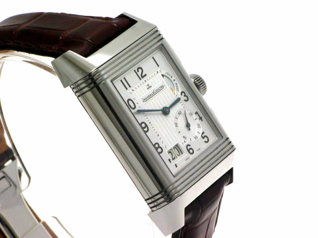 ジャガールクルト Q3028420 レベルソ グランド GMT コンプリカシオン 手巻 USED