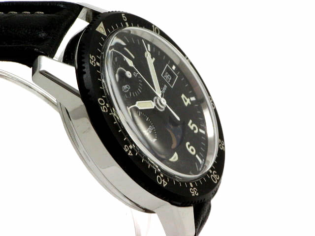 ジン 103B クロノグラフ ムーンフェイズ 自動巻 USED　