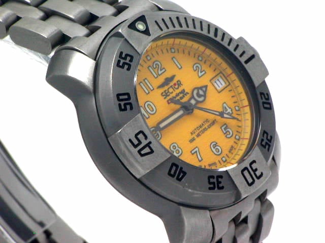 セクター ダイビングチーム 1000m Ref.3123285055 チタン 自動巻 OH済 USED