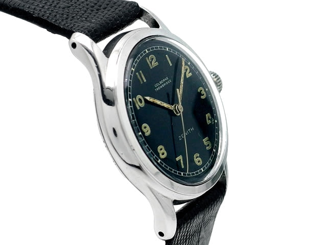 ゼニス Cal.106-50-6 コルボーン・トローブリッジ Wネーム 手巻 1952年製