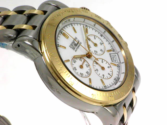 ゼニス レインボー Ref.53.0463.400 18K/SS エル・プリメロ 自動巻 USED　