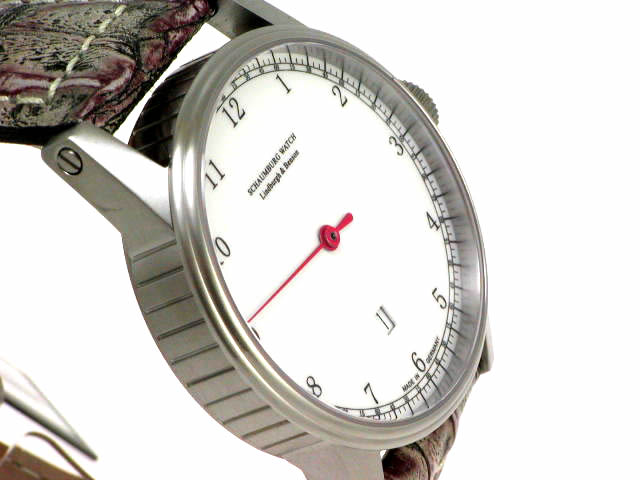 シャウボーク リンドバーグ＆ベンソン グノモニク ワンハンド 自動巻 新品 Schaumburg Watch Lindburgh & Benson Squarematic