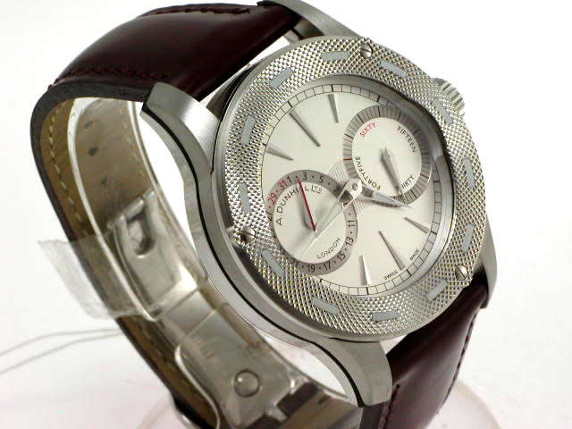 ダンヒル ボビーファインダー シルバーダイヤル SP25 Ref.DCZ510BL 世界限定500本 並行輸入品 新品