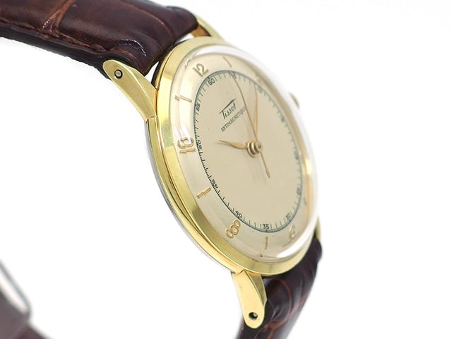 ティソ アンチマグネティック 6373-4 GF 16石手巻 OH済 1952年製
