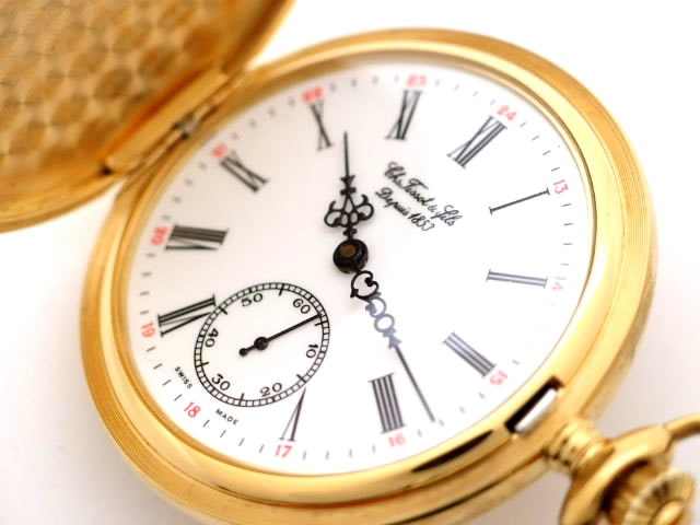 ティソ 懐中時計 T83.4.401.13 ハンタータイプ 手巻 USED