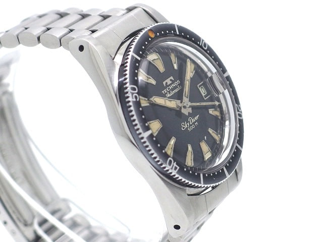 テクノス スカイダイバー 500 自動巻 OH済 1960年代　