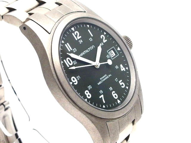 ハミルトン カーキ キング H69419363 手巻 SSブレス USED
