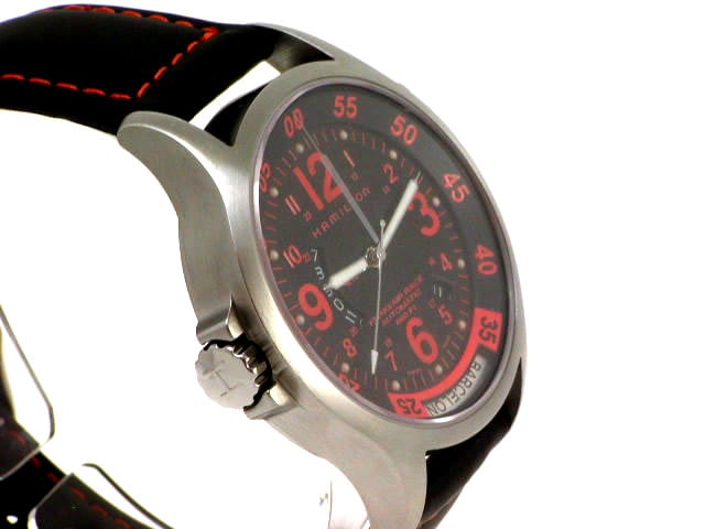 ハミルトン カーキ GMT エアレース H77665673 自動巻 USED　