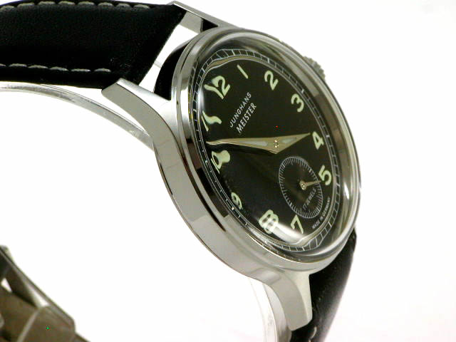ユンハンス マイスター 271/3921.00 スモールセコンド 手巻き 黒文字盤 USED