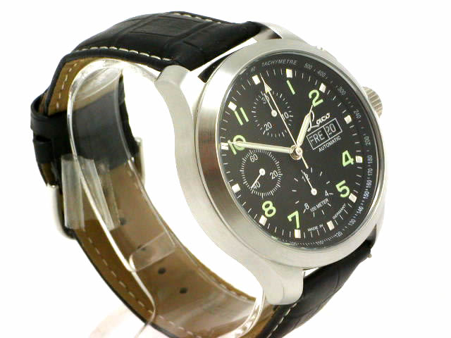 ラコ 500本限定 自動巻 クロノグラフ 42mm 852944　新品 Laco