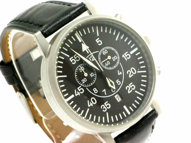 ラコ クオーツ クロノグラフ デイト 42mm 860886　USED