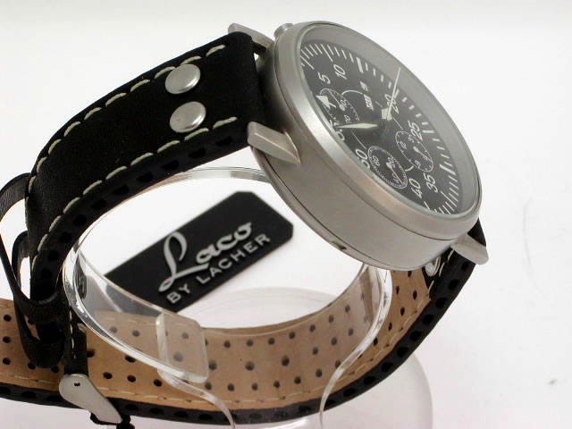 ラコ オートマチック クロノグラフ デイデイト 42mm 860890　USED