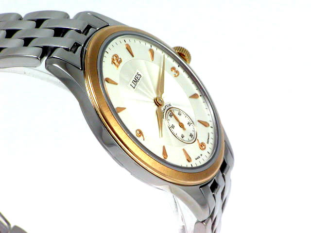 リメス U6366-LH1.3EG ETA7001 手巻 スモールセコンド 18KYGベゼル USED　