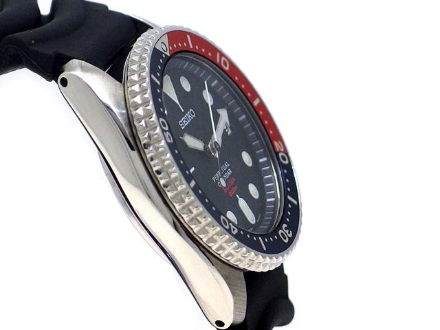 セイコー ダイバー SCUBA 200m 8F35-00A0 パーペチュアルカレンダー クオーツ USED Seiko
