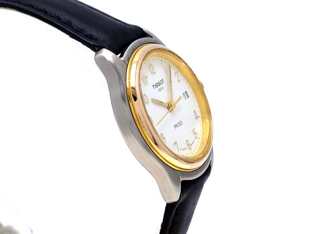 ティソ PR50 J136/236K コンビ レディース クオーツ USED　TISSOT