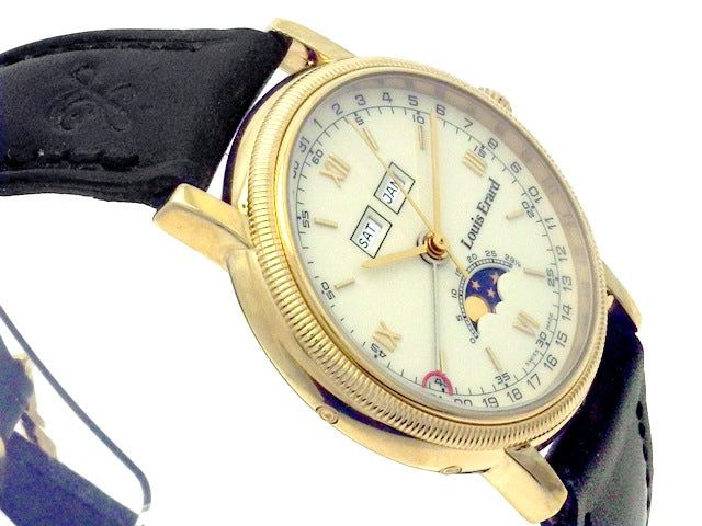 ルイエラール 82.0798 トリプルカレンダー ムーンフェイズ OH済 USED　Louis Erard