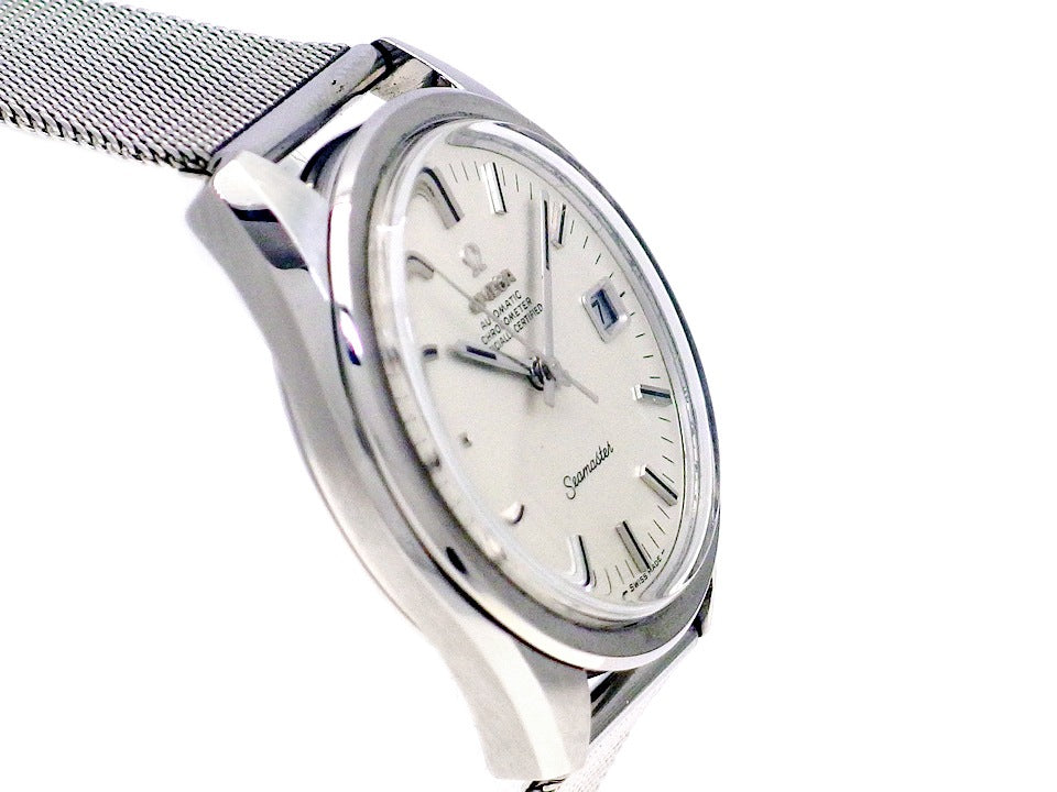 オメガ シーマスター クロノメーター 168.022 Cal.564 自動巻 純正メッシュブレス OH済 1970年製 Omega