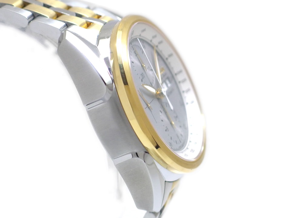 【美品】ブローバ アキュスイス スイス製 Ref.65C117 クロノグラフ 自動巻 USED Bulova